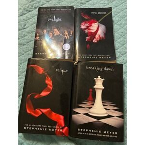 Twilight Saga Complete 4 Book Set Stephenie Meyer Paperback Poster